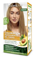 Placenta Life Coloración 8.3 Rubio Claro Dorado Kit